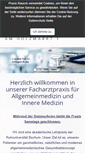 Mobile Screenshot of praxis-rausch.de